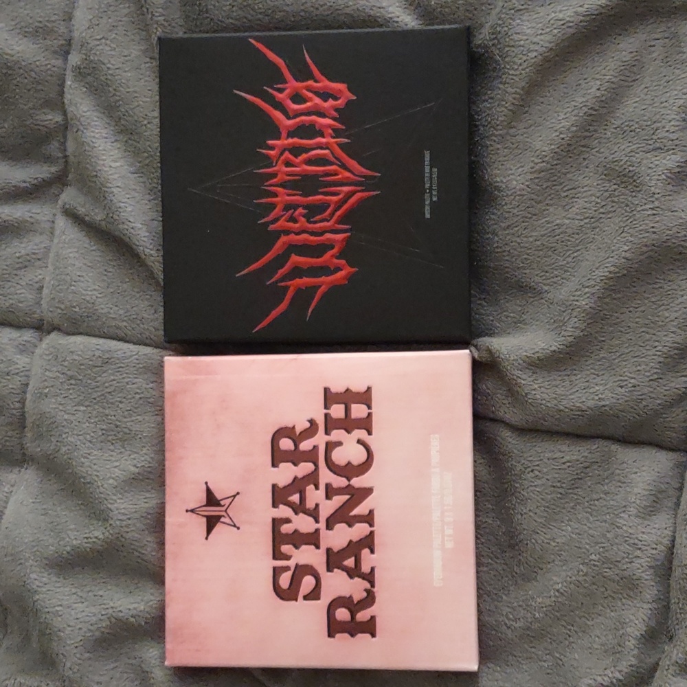 Jeffree Star Star Ranch and Weirdo Palette bundle